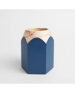 PORTA CANETAS AZUL