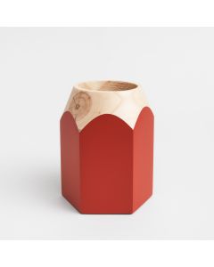 PORTA CANETAS VERMELHO