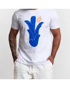 Camiseta Santídio Pereira - azul
